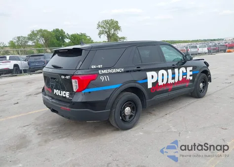 2023 Ford Police Interceptor from USA, damaged, VIN 1FM5K8ABXPGA83691
